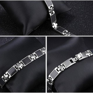 Lắc Tay Nam Titan Ko Đen TT 2827