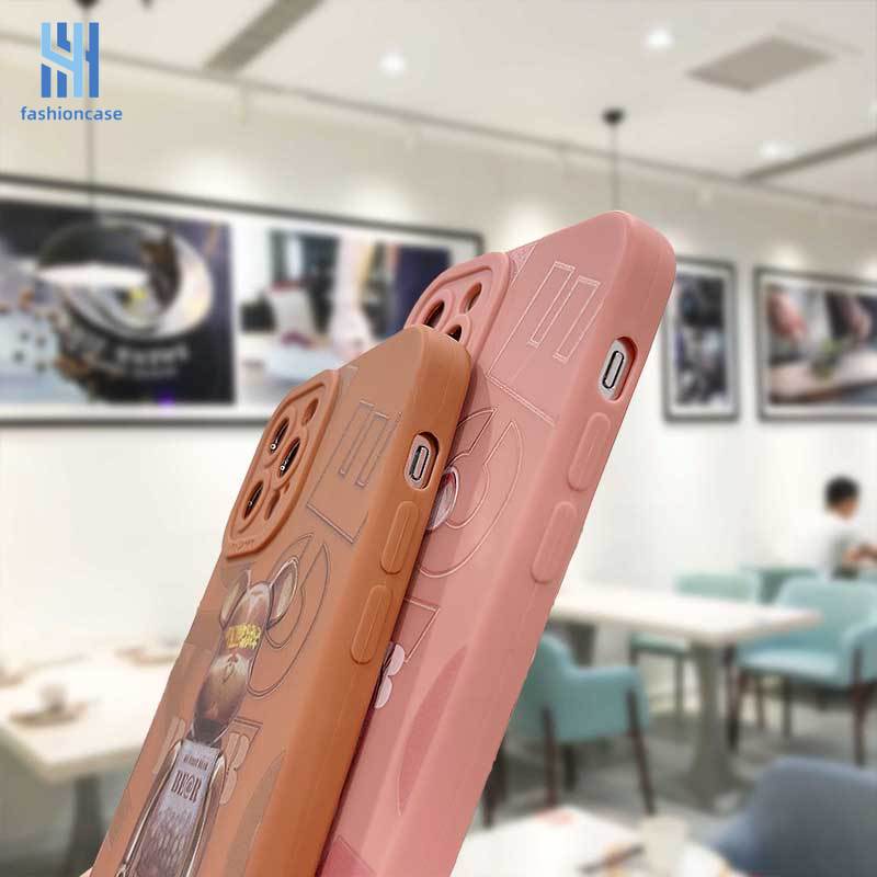 Ốp Điện Thoại Tpu Dẻo In Hình Gấu Socola Mắt Thiên Thần Cho Xiaomi Redmi Note 8 10S 9 10 9 10 PRO MAX 11 9S Xiaomi Redmi POCO C3 C31 X3 NFC X3 PRO Redmi 9 9C NFC 9A 9i 9T 9AT 9 PRO Power 10X POCO M2 PRO 10 Prime