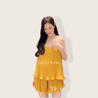 Set đồ nữ YSUN, đồ ngủ dập ly chất mềm mát P001
