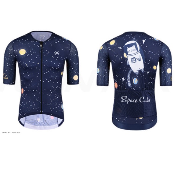 Áo đạp xe ngắn tay Monton Spacecat Man