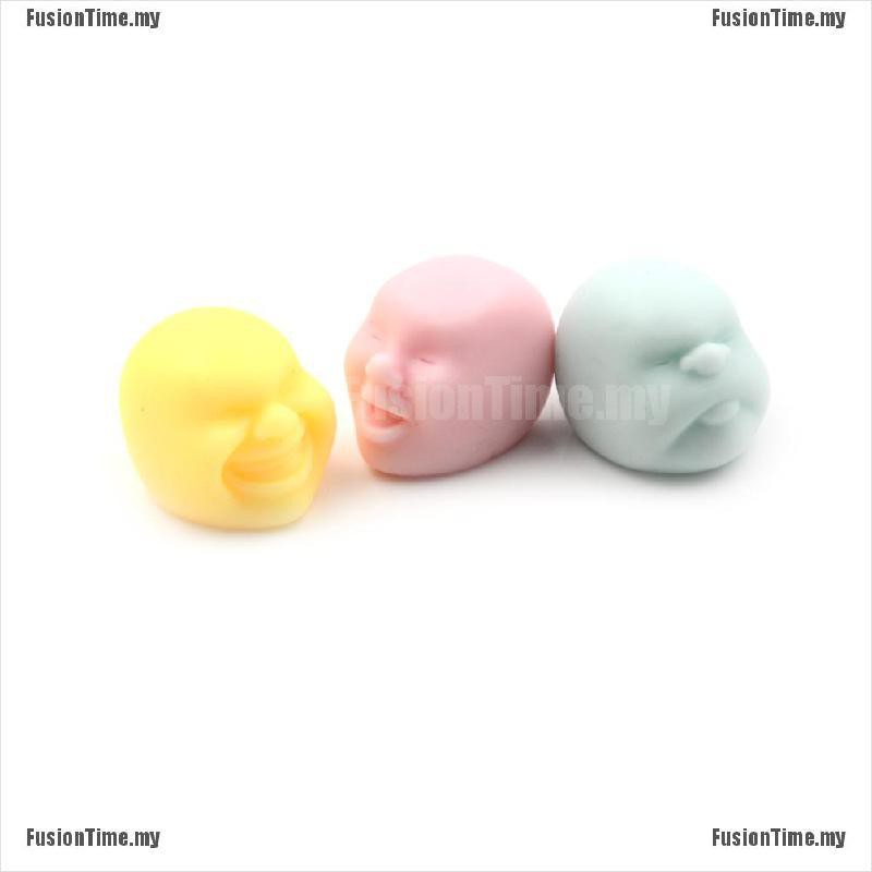 Đồ Chơi Squishy Hình Mặt Người Vui Nhộn