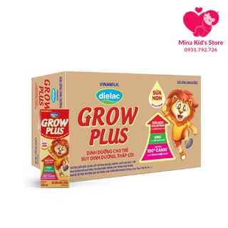 Thùng sữa bột pha sẵn Dielac GrowPLUS Sữa non 180ml