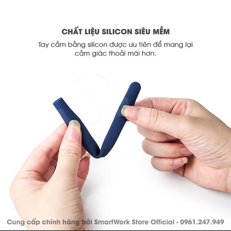 Vỏ Bút, Ốp Bản Vệ Apple Pencil 1/2, Stylus Pencil 1/2/3 Chất Liệu SIlicon Mền Dẻo Cao Cấp, Ôp Cover Apple Pencil