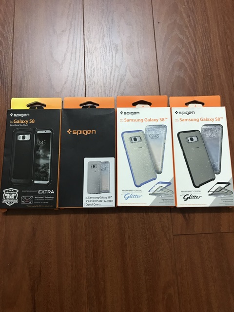 Ốp lưng Spigen Galaxy S8/ S8 Plus Crytal Silicon