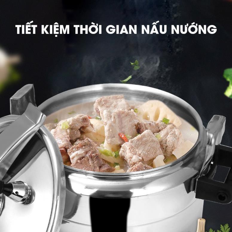 HOT Nồi áp suất đa năng SIKMA - Nồi áp suất an toàn, dễ sử dụng, giá cả tốt nhất thị trường! [Size 20-22-24cm]