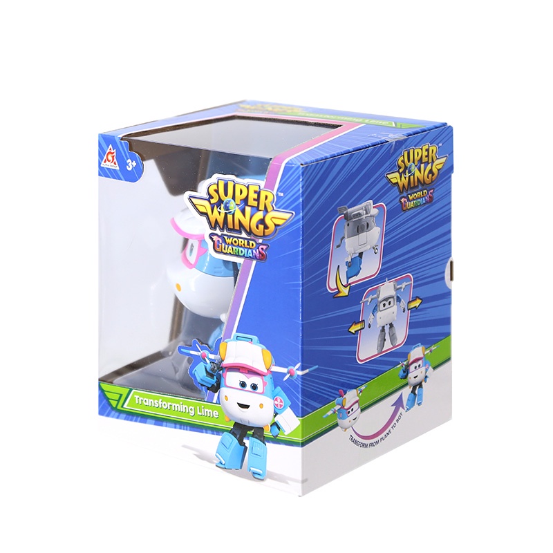 Đồ Chơi SUPER WINGS Robot Biến Hình Cỡ Lớn Lime Bếp Trưởng YW760235