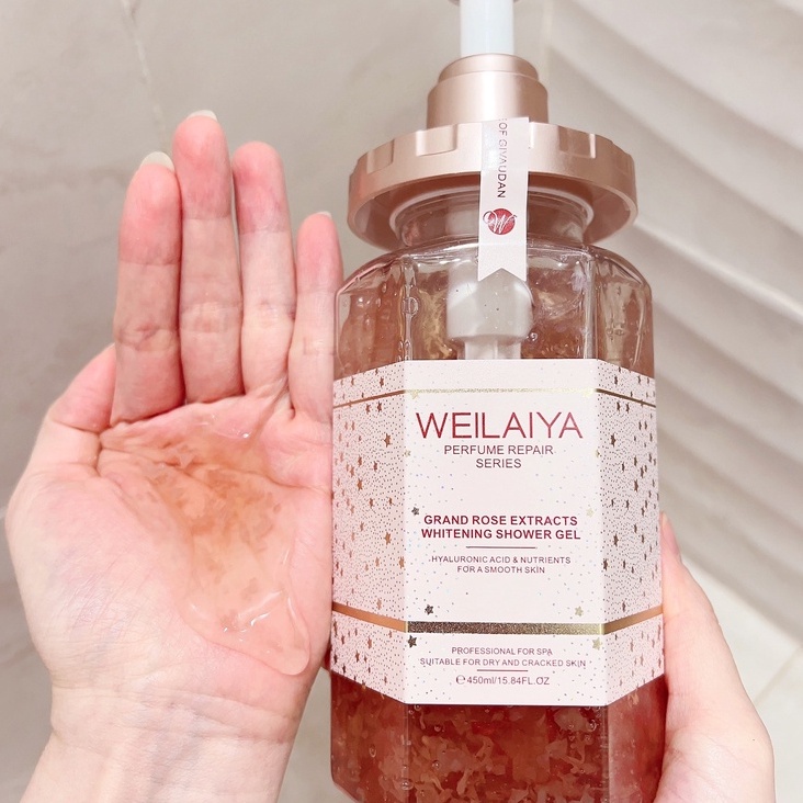 Sữa Tắm Trắng Da Weilaiya Hoka Sữa Tắm Hương Nước Hoa Thơm Lâu Cho Da Nhạy Cảm