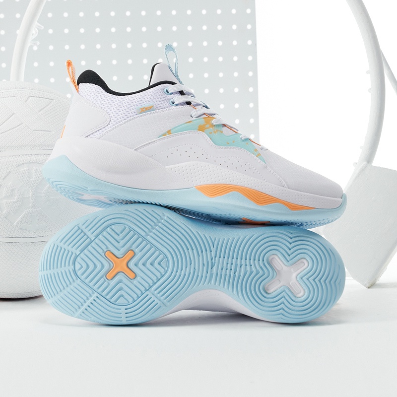 Giày Bóng Rổ Phối Lưới Chống Trượt Thoáng Khí Thoải Mái Thời Trang 2022 Cho Nam Giới