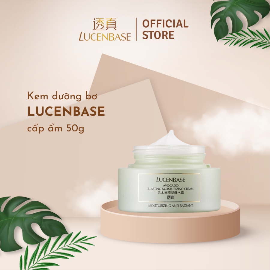 Kem dưỡng bơ LUCENBASE cấp ẩm, làm mềm da 50g