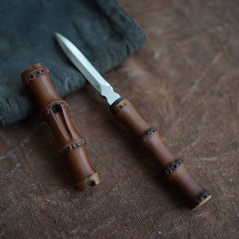 Kim trà tách bánh Phổ Nhĩ - có nắp đặp.