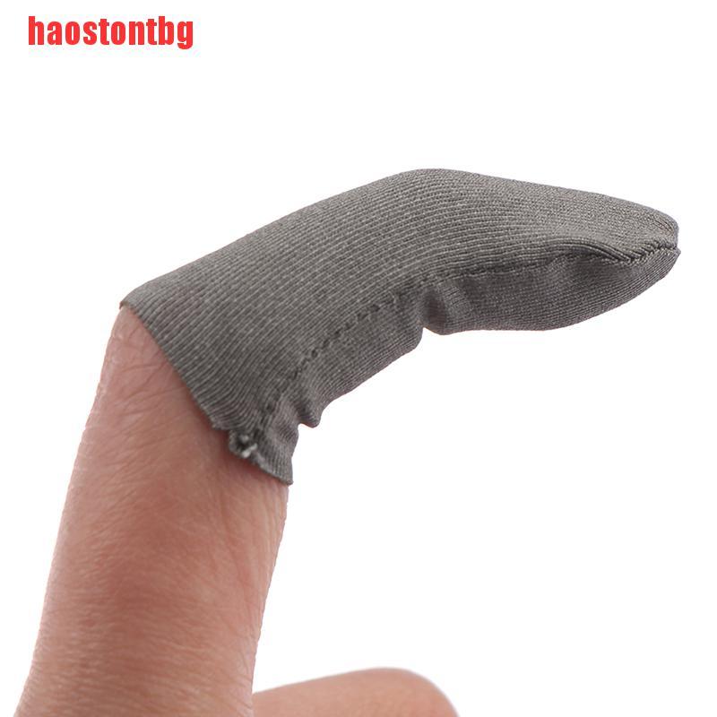 [haostontbg]Mobile Screen PUBG Gaming Finger Sleeve Game Controller Mobile Sweatproof Gloves