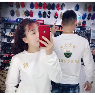 Áo thun cặp tay dài cá tính