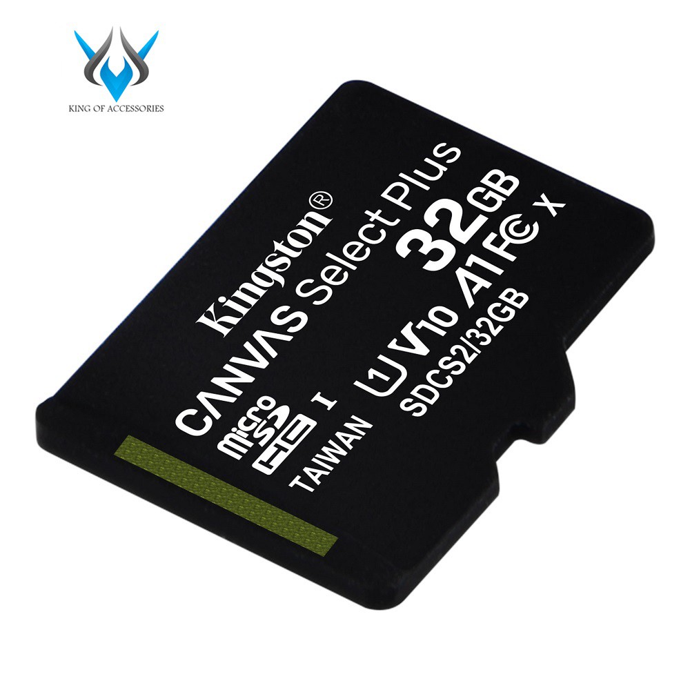 Thẻ Nhớ MicroSDHC Kingston Canvas Select Plus 32GB Class 10 U1 100MB/s - Không Adapter