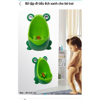 Bệ tiểu mini gắn tường cho bé trai hình chú ếch