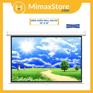 Màn chiếu treo tường wall dalite 70” x 70” 100inch đường chéo | mimax store