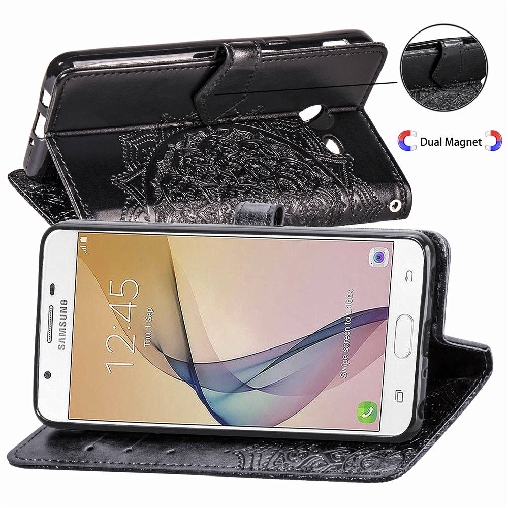 Bao da tpu đính đá có ngăn đựng thẻ cho điện thoại Samsung Galaxy J7 C8 Duo Plus J710 J730 2016