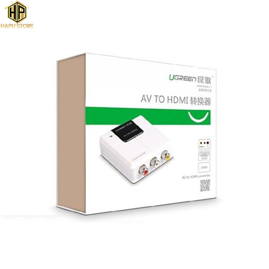 Bộ chuyển đổi AV to HDMI Ugreen 40225 chính hãng - Hapustore