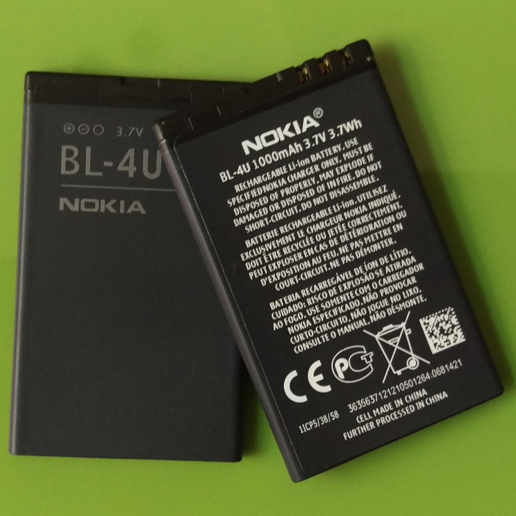 Pin Nokia BL- 4U Dung Lượng 1000mAh dung cho nokia 210 515 311 306