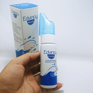 Xịt Mũi Nước Biển Nano Bạc Edvincy 70ml