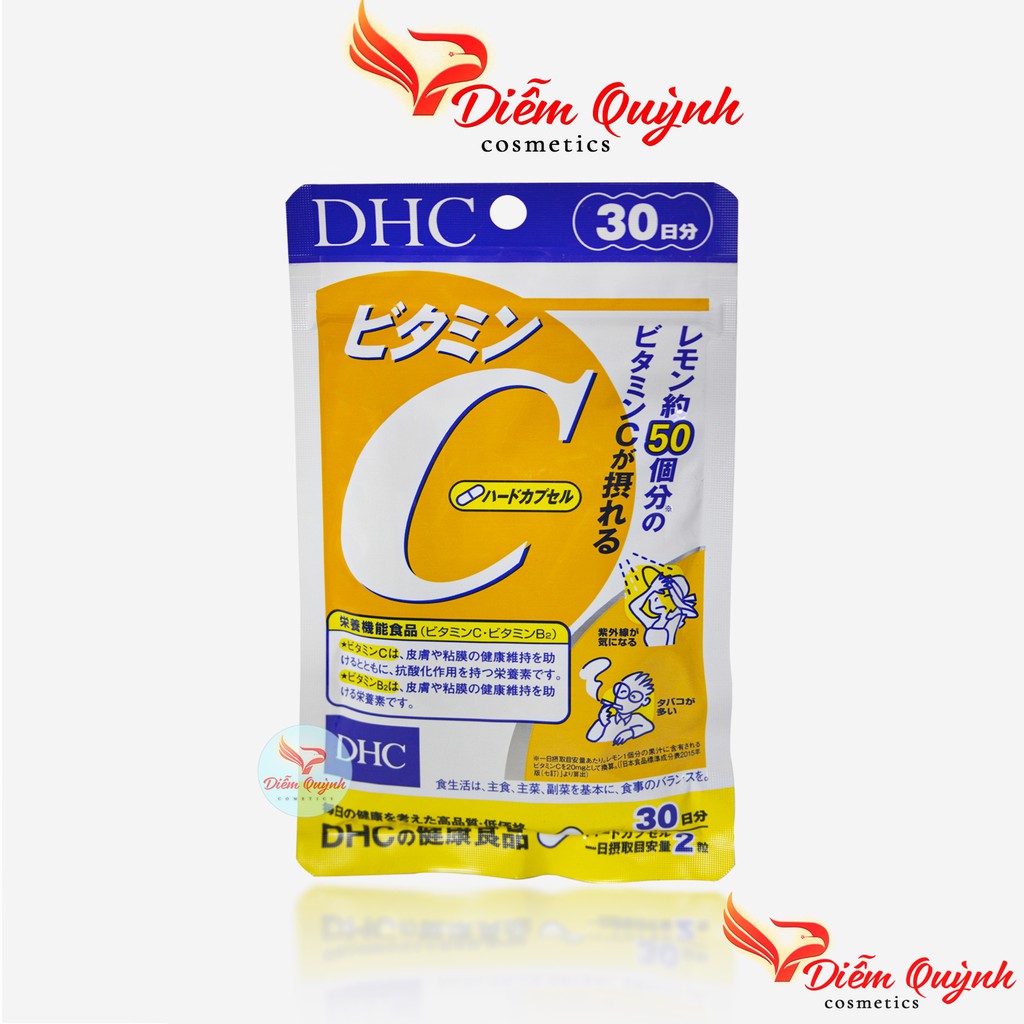 Viên uống vitamin C DHC Hard Capsule Nhật Bản