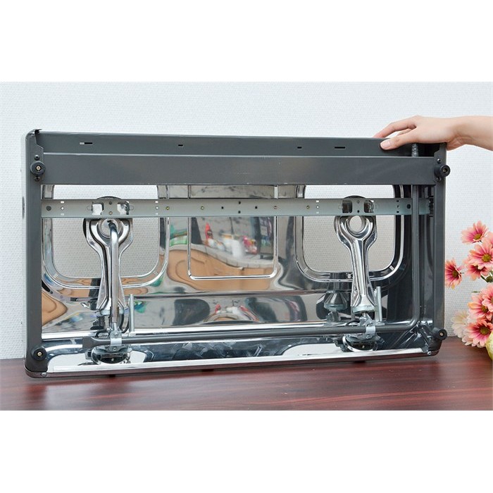 Bếp gas đôi Rinnai RV-577 (BK) (Bạc)