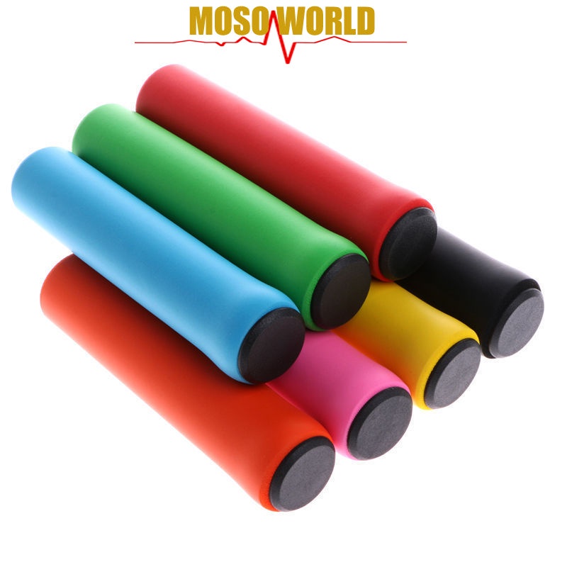 Set 2 cái bọc silicon mềm MOSOWORLD cho tay lái xe đạp chống trượt chống sốc