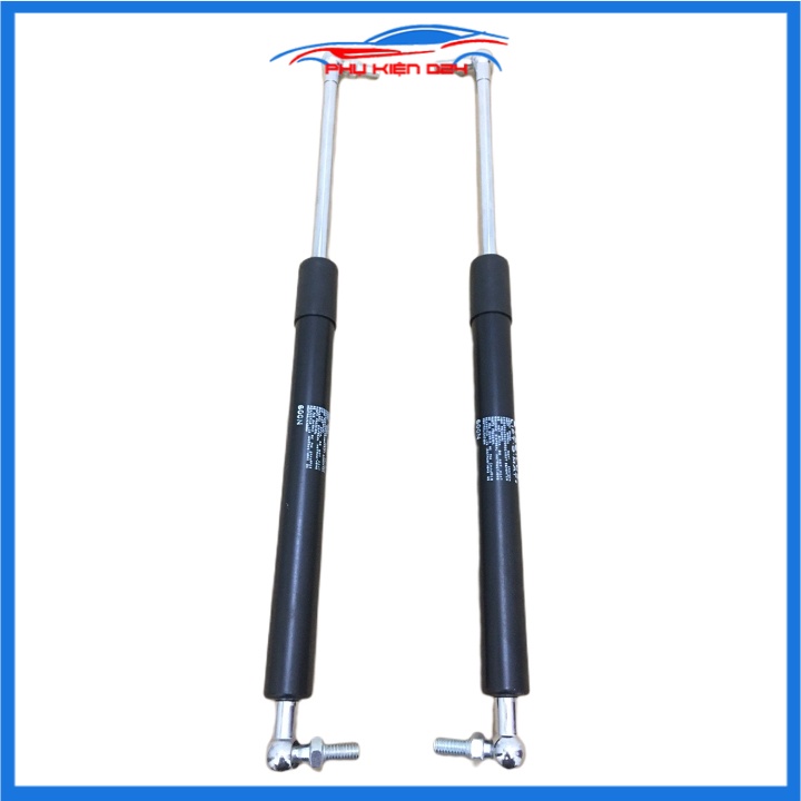 Ty công nghiệp chịu lực 600N (60kg/cây) chiều dài 40cm-80cm đầu kết nối đa dạng chống cửa capo cốp ô tô
