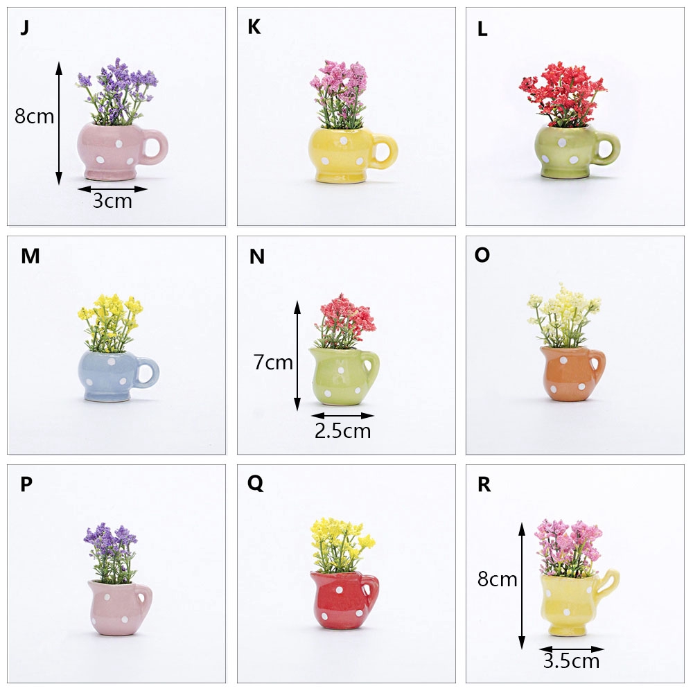 Chậu hoa bonsai nhân tạo trang trí đẹp mắt