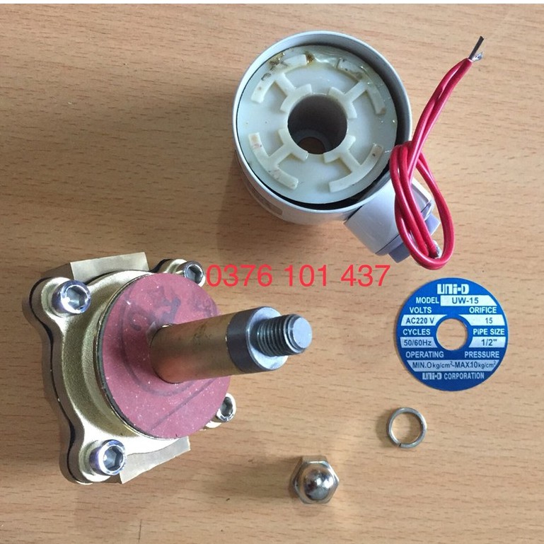 Van điện từ uniD van đồng xịn nhập khẩu