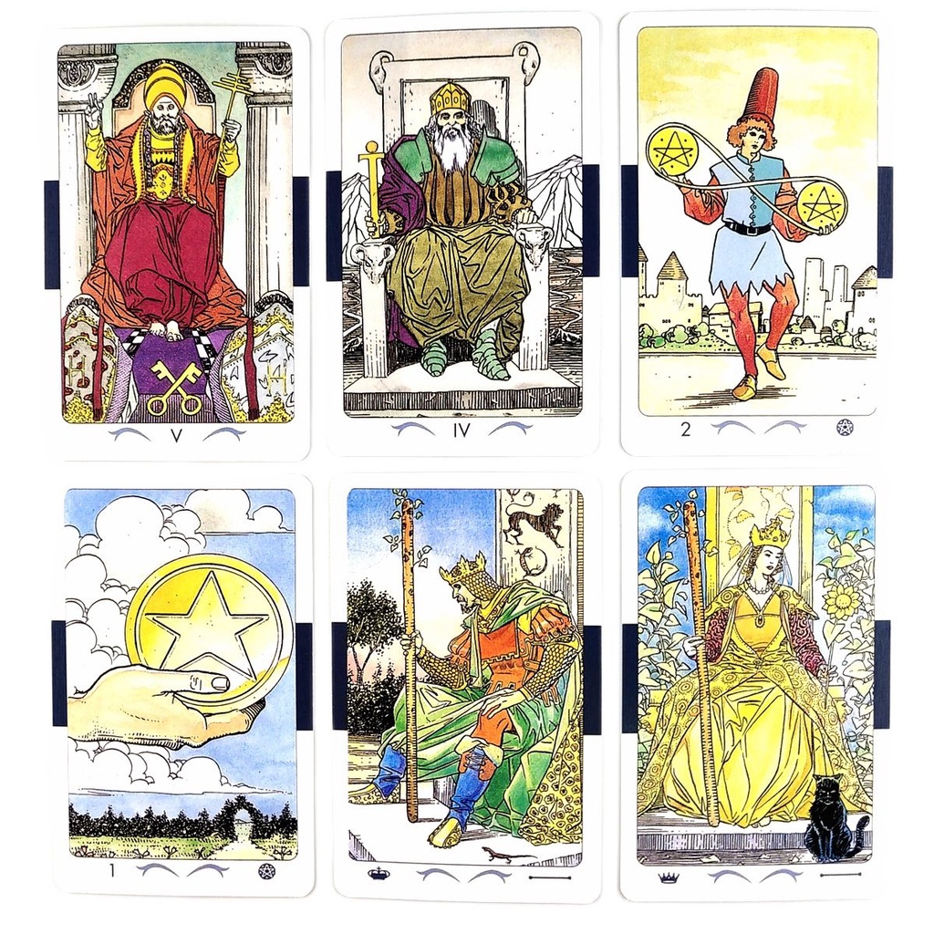 Bộ bài Universal Tarot ( phiên bản bỏ túi ). T6