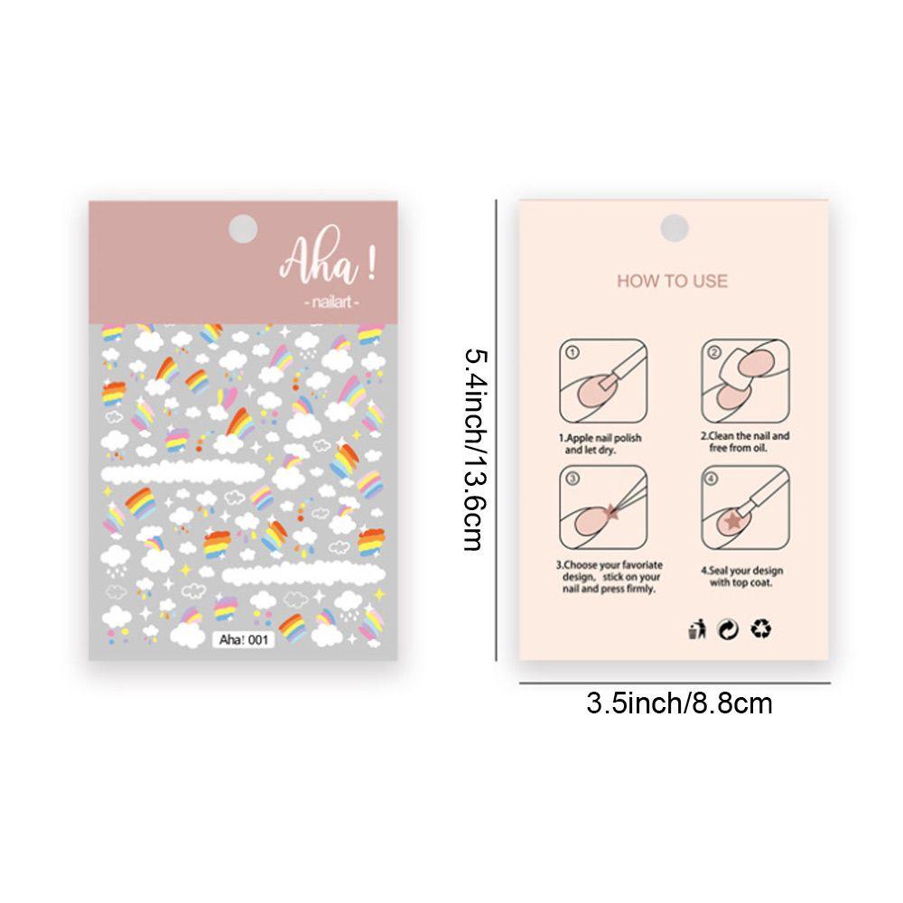 Sticker Dán Tường Tự Dính Họa Tiết Đám Mây Trắng 3D Dễ Thương Bắt Mắt