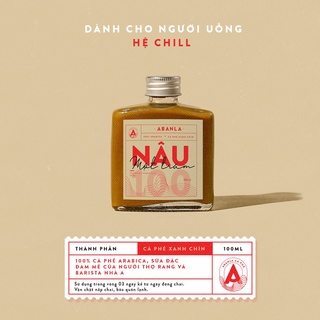 Cafe nâu 100 chai 100ml