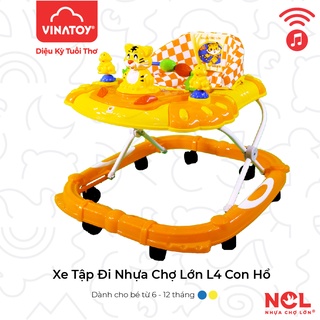 Xe tập đi l4 con hổ - m1637b-xtđ - dành cho bé từ 6 - 12 tháng
