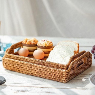 Khay guột mây chữ nhật cao cấp