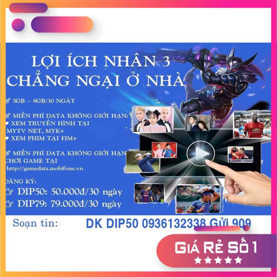 Sim 4G Mobifone CF60/DTHN Không Giới Hạn Dung Lượng