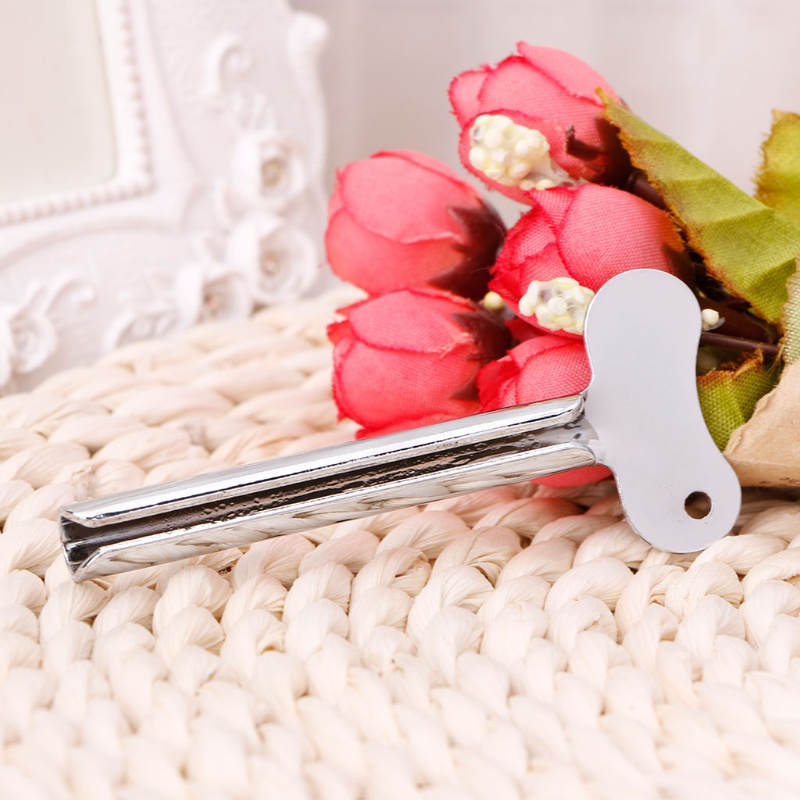 Dụng Cụ Kẹp Tuýp Kem Đánh Răng Bằng Sắt Không Gỉ Màu Sắc Sơn Dầu
