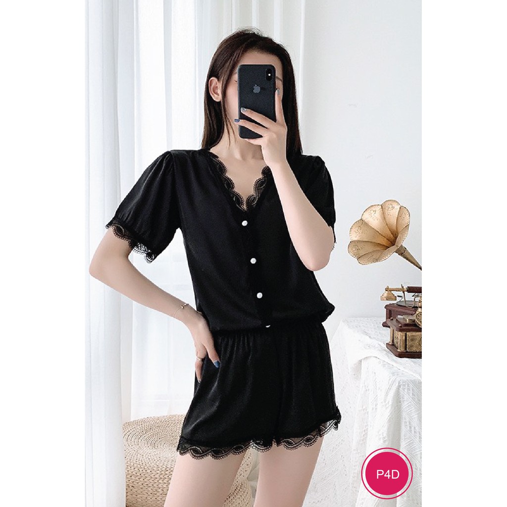 Bộ ngủ bộ mặc nhà chất liệu lụa cao cấp Xavia-P4 | BigBuy360 - bigbuy360.vn