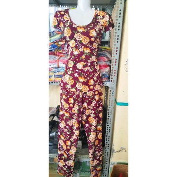 Bộ tay ngắn quần dài thun aty loại 1