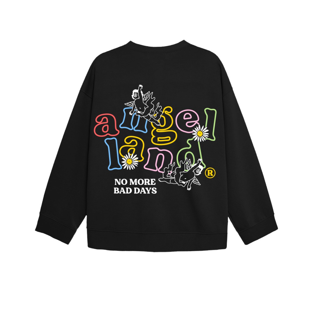 Áo Cardigan NO MORE BAD DAYS-Đen | BigBuy360 - bigbuy360.vn