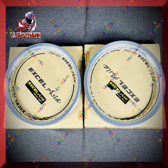 Niềng nhôm excel zin 1.6-1.85-14 cho xe tay ga MS317