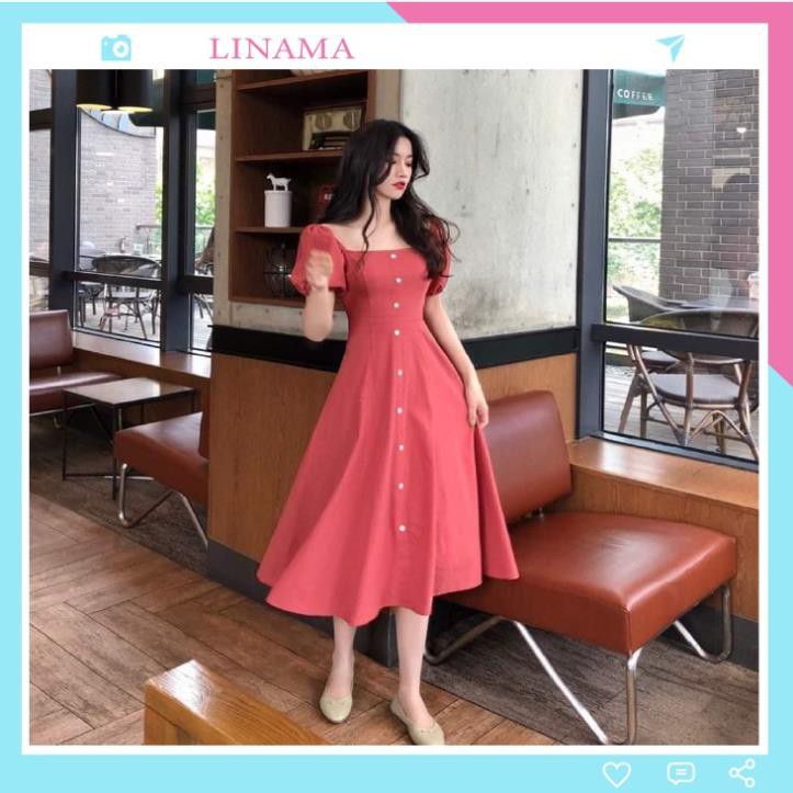 Đầm đũi xòe bánh bèo xinh iu cho chị em hẹn hò dạo phố