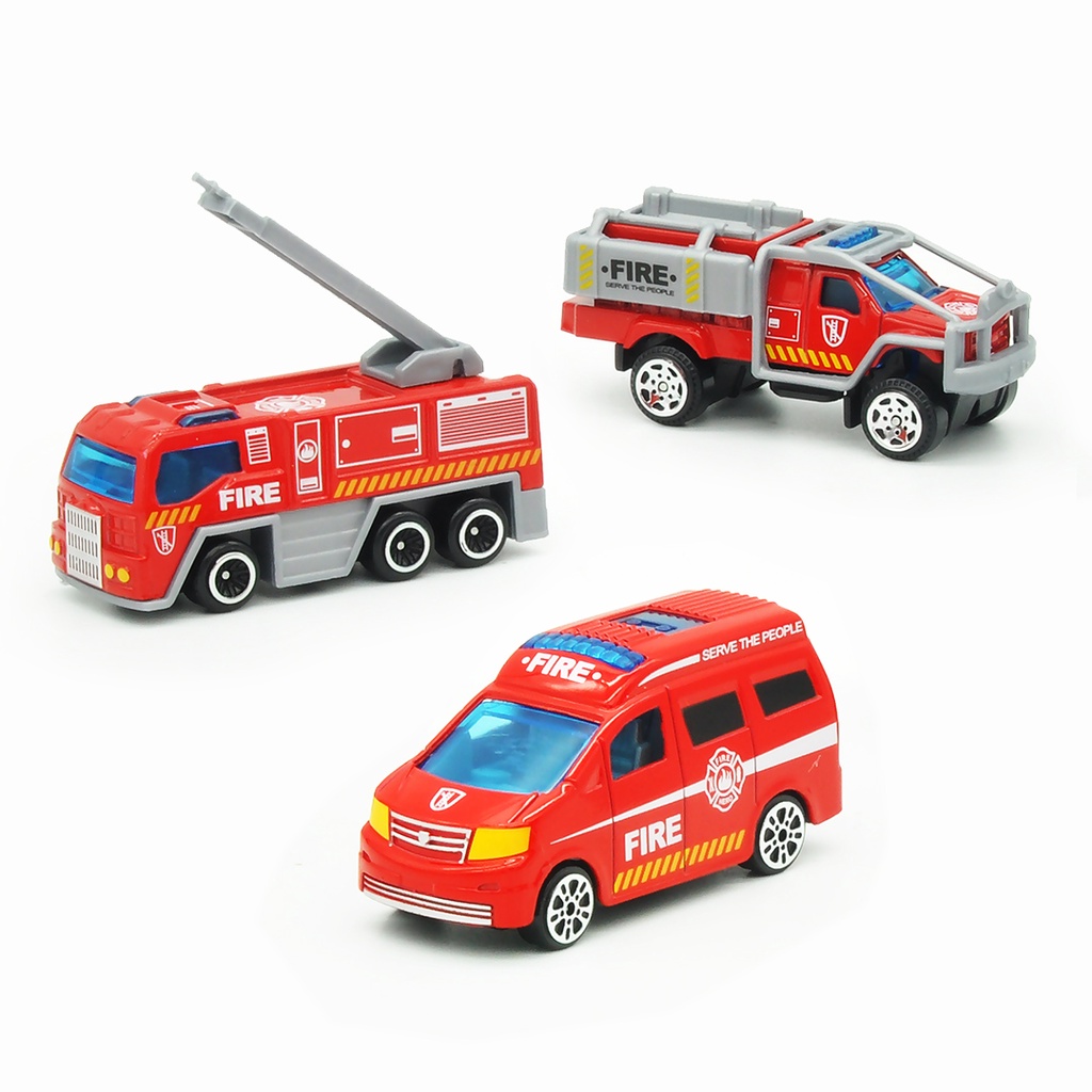 Mô Hình Hợp Kim - Xe Cứu Hỏa DK81105 - Duka