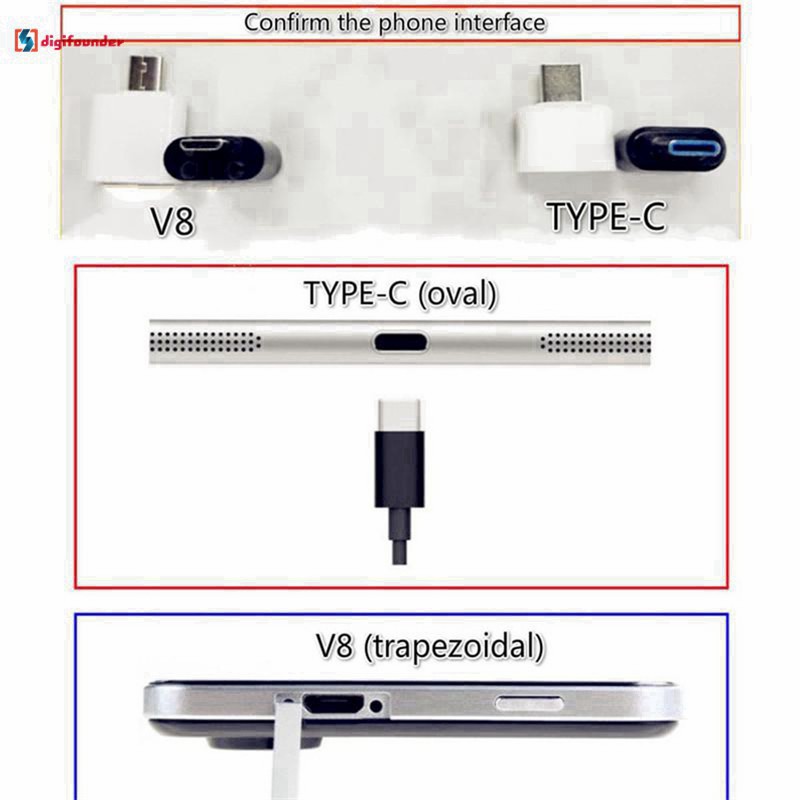 MB10 DH Đầu chuyển đổi USB OTG sang USB Type-C cho Samsung Huawei Android 8