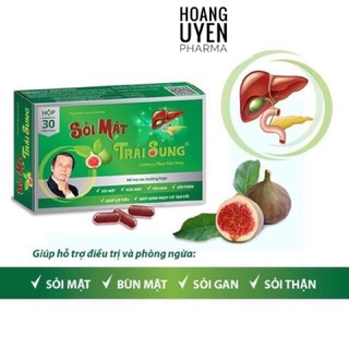 Sỏi mật trái sung - Hộp 30 viên