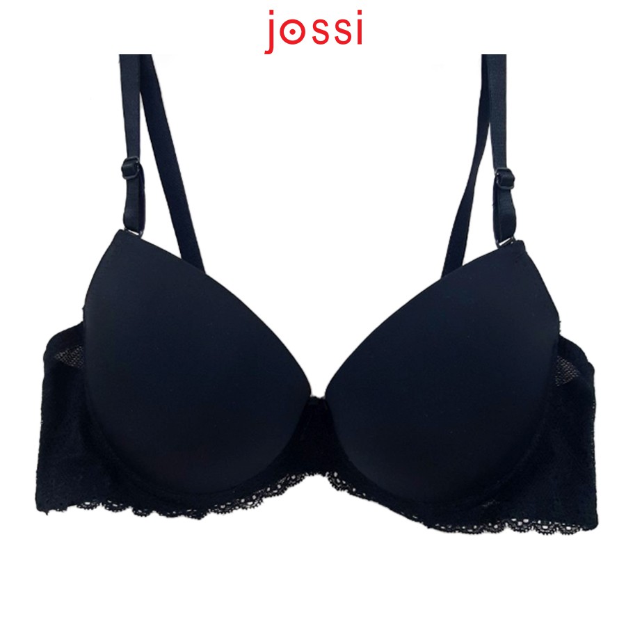 Áo lót Jossi 310D trơn phối ren mút vừa cúp xéo | BigBuy360 - bigbuy360.vn