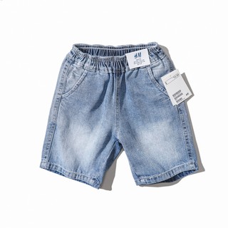 Quần jean ngắn bé trai h&m 3-10 tuổi