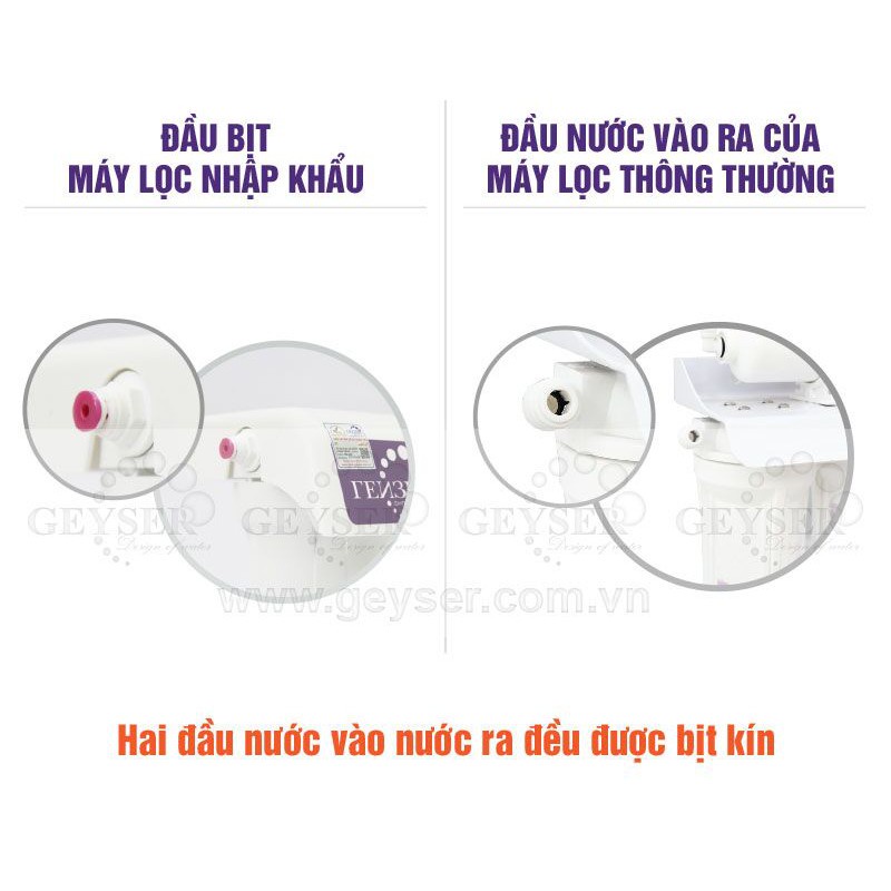 [Chính Hãng-Thương hiệu Nga-Cao cấp-Bảo hành 36 TH-Đổi mới] Máy lọc nước của Nga Nano Geyser Max