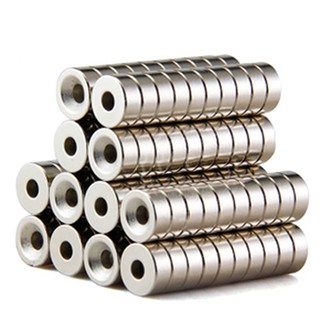 (TGNC ) Nam châm viên 10*3 có lỗ Vát 4mm