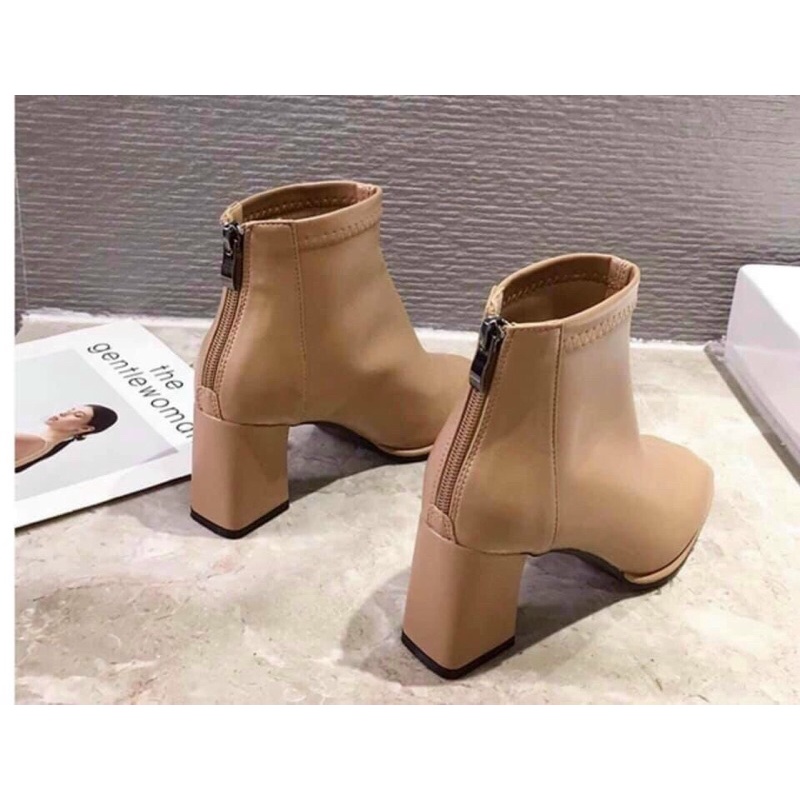 👢👠Boots lửng da mềm siêu êm.