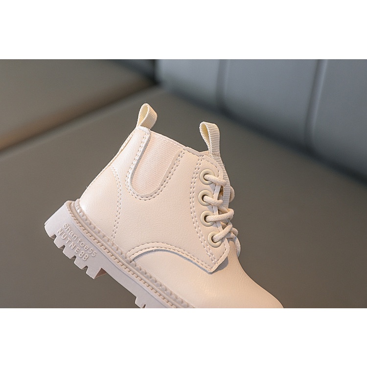Boot Trẻ Em - Giày Bốt Cổ Cao Quảng Châu Chất Da PU Cao Cấp Cho Bé Trai Bé Gái _Boots cho bé trai